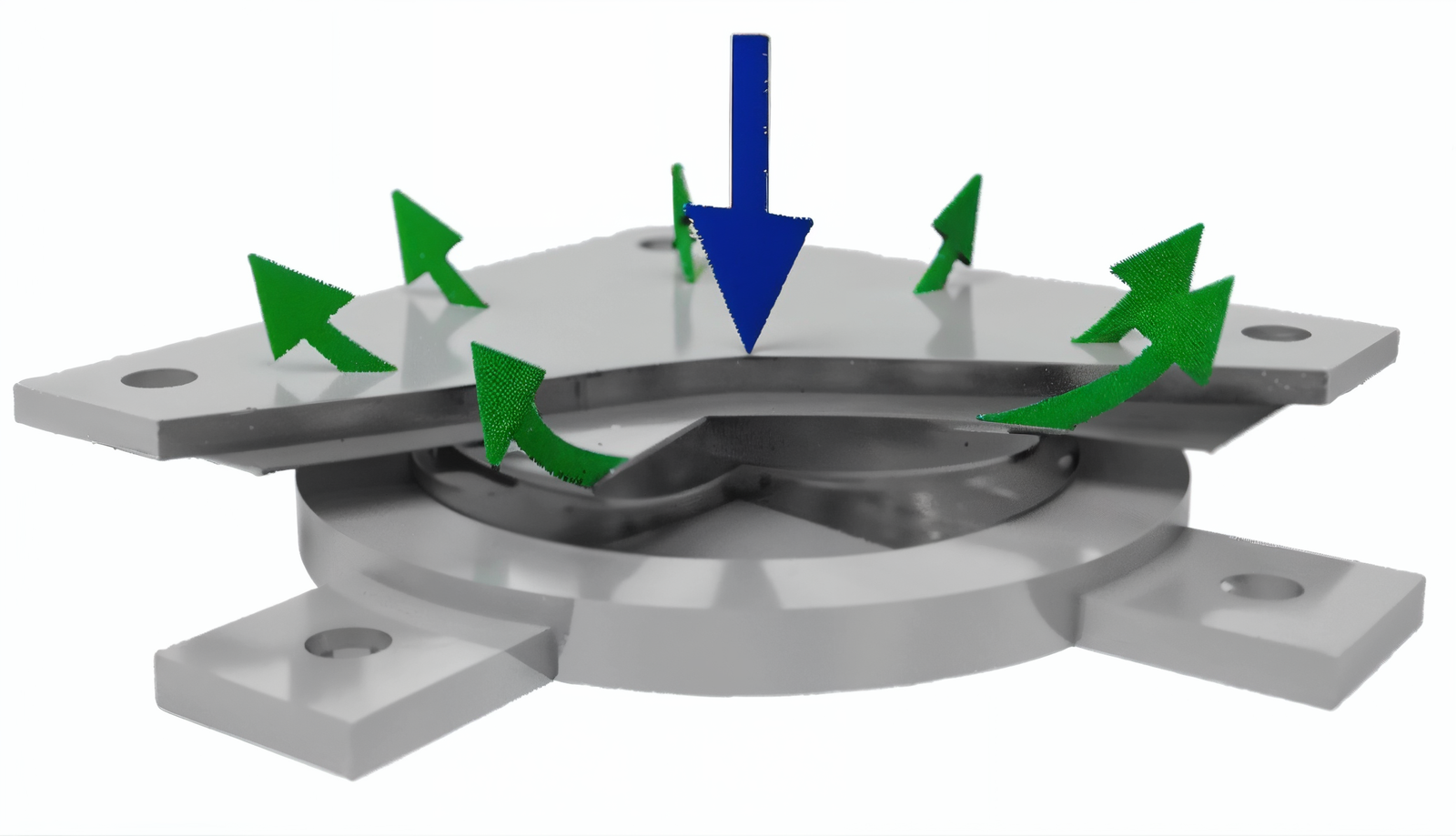 Tetron pot bearings elastómero